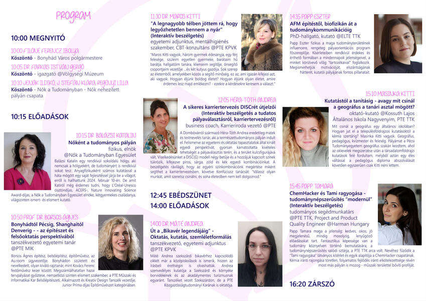 Programfüzet - belül